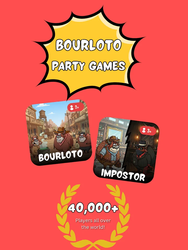 Bourloto party games overview