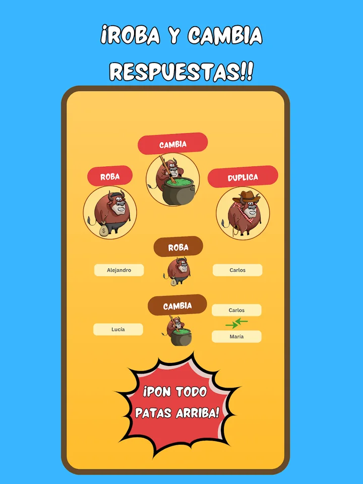 Pantalla de boosts de Bourloto